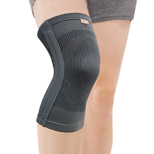 CO-7001  Bamboo Charcoal Knee Support with 4 spiral stays