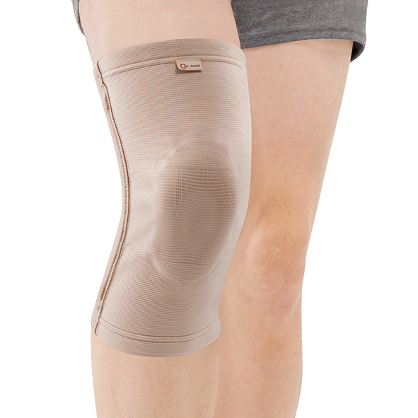 CO-7032  Elastic Knee Support with pad & 2 spiral stays