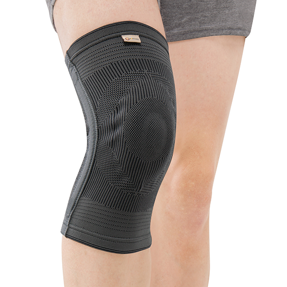 CO-7027  Bamboo Charcoal Knee Support  with pad & 2 spiral stays