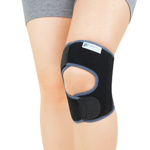 LKN-0011 簡易型透氣護膝(黑灰)